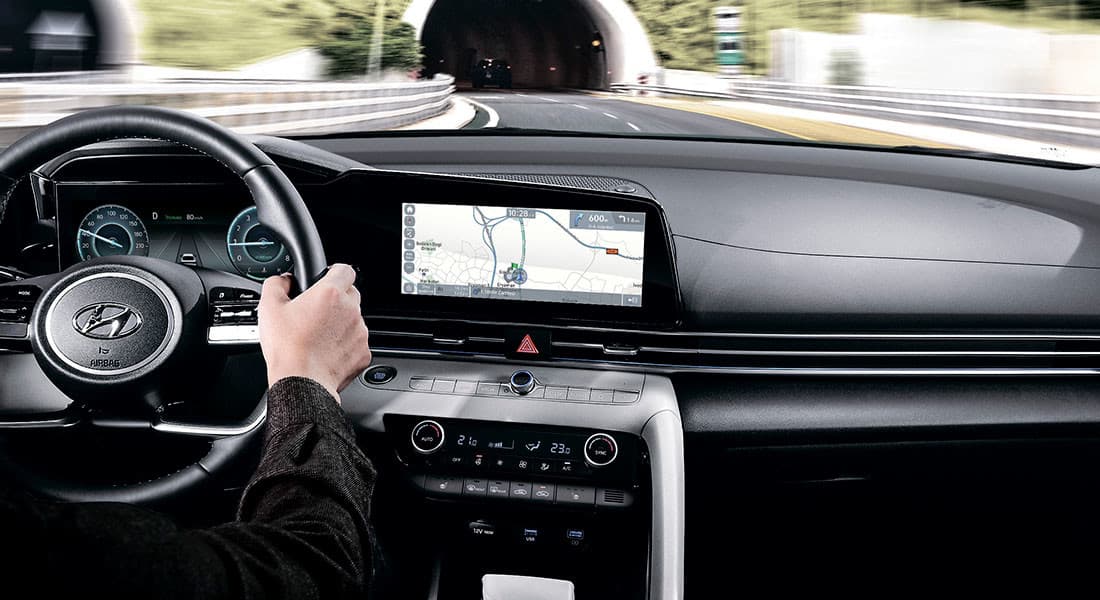 Интерьер Elantra New