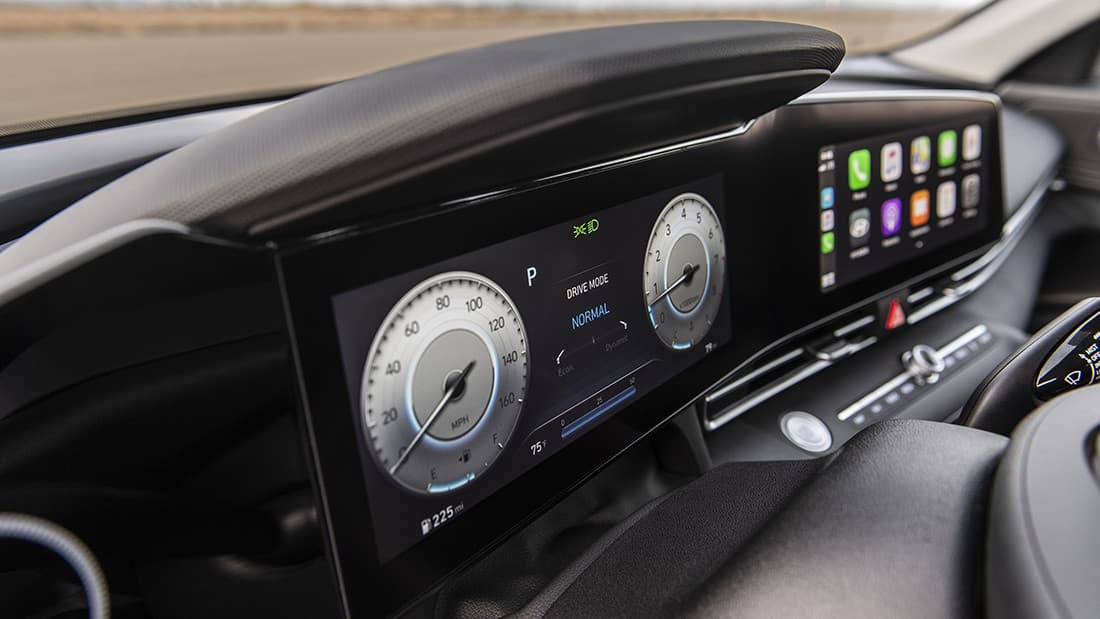 Интерьер Elantra New