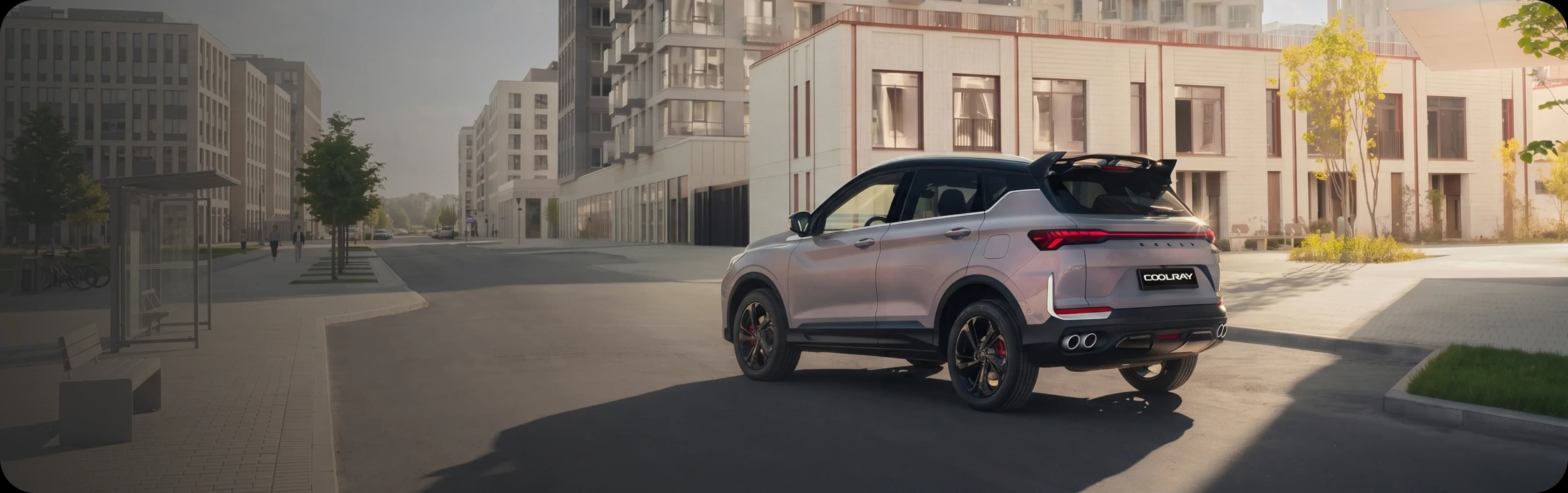 баннер Geely